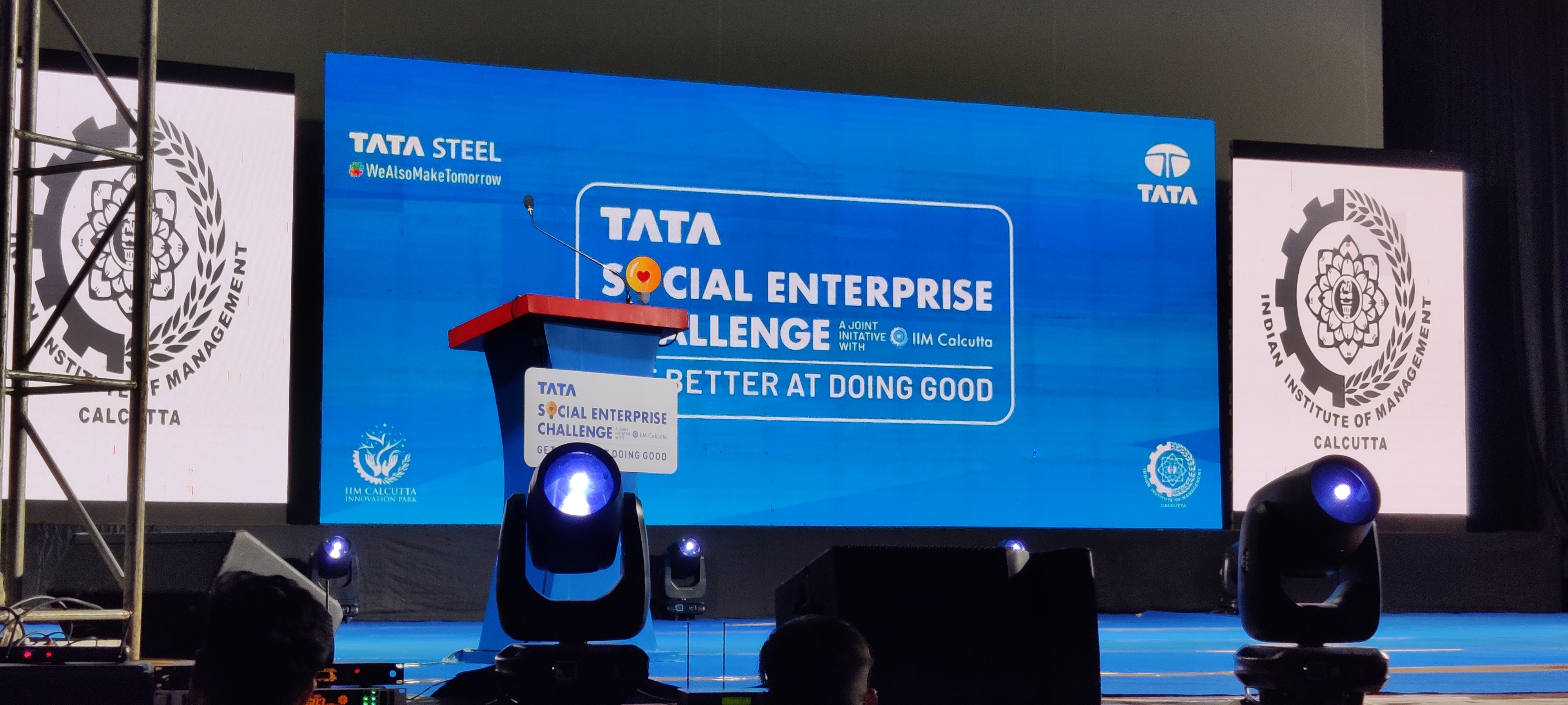 5. TATA Social Enterprise Challenge, IIMC, Kolkatta